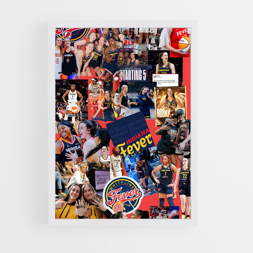 Poster Fever NBA – affiche Basketball (vue 3)